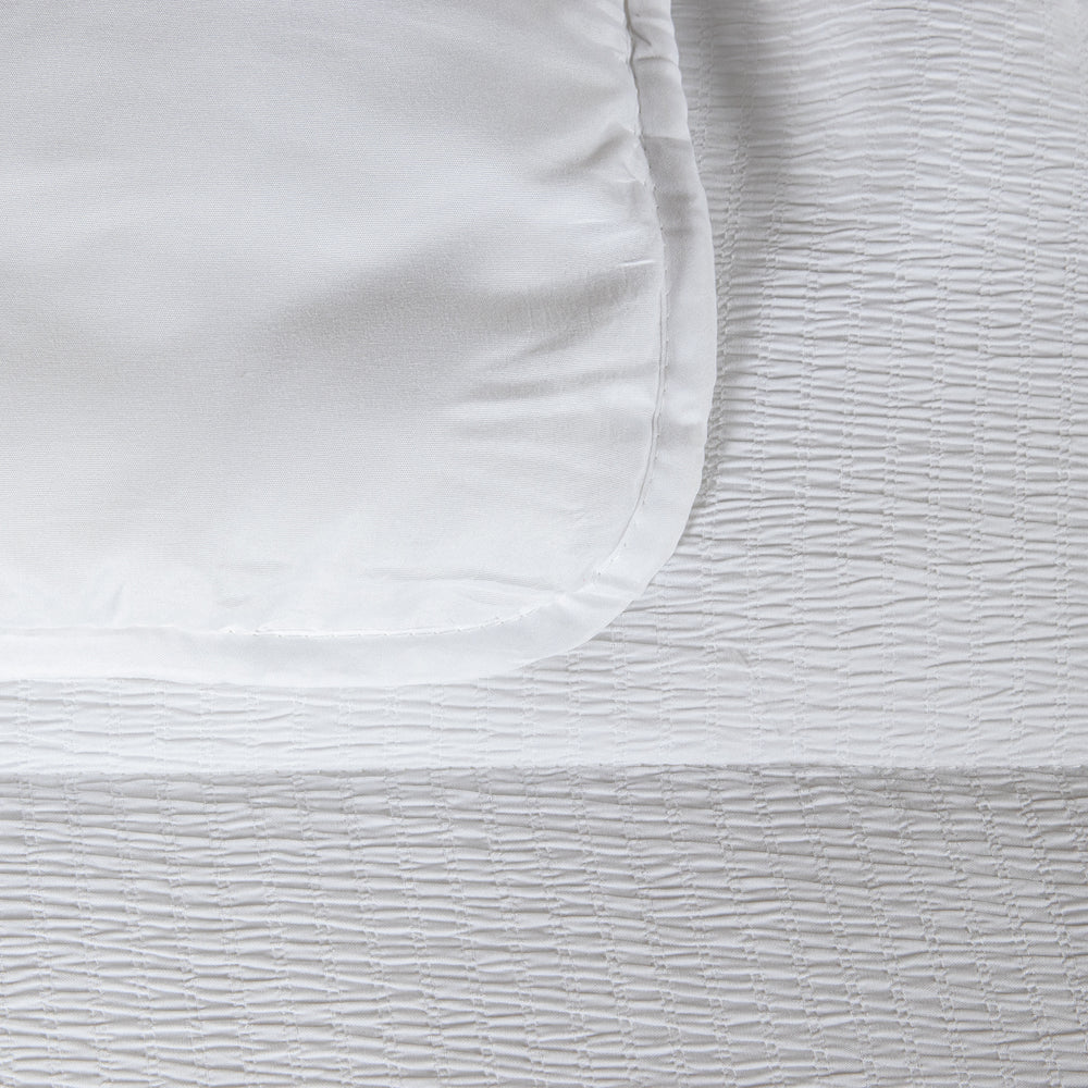 Decoware dekbed zonder overtrek incl. kussensloop - Mousseline - wit