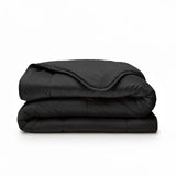 Sleeptime Velvet Lazy dekbed zonder overtrek - excl. kussensloop - zwart - 140x200 cm