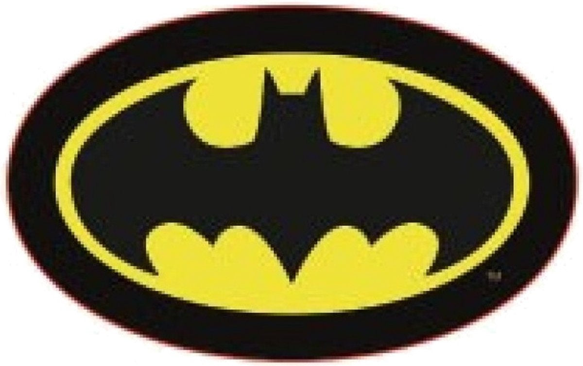 Batman ovaal kussen Batman logo