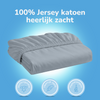 Hoeslaken - jersey - grijs