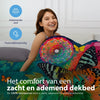 Decoware dekbedovertrek Butterfly Kingdom - microvezel