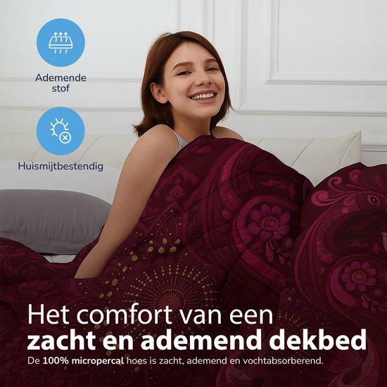 Decoware dekbedovertrek Ornamental Elegance - microvezel