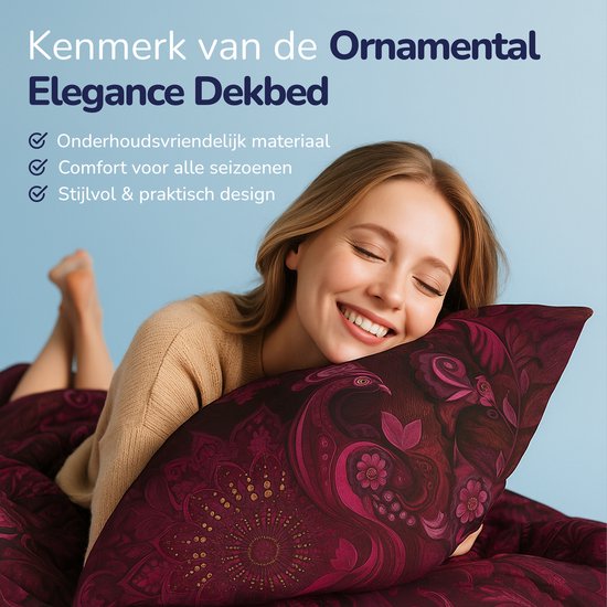 Decoware dekbedovertrek Ornamental Elegance - microvezel