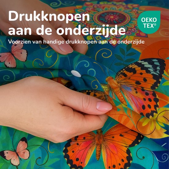 Decoware dekbedovertrek Butterfly Kingdom - microvezel