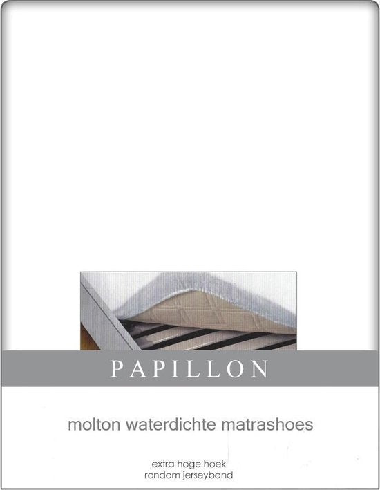 Waterdichte molton - katoen met PU