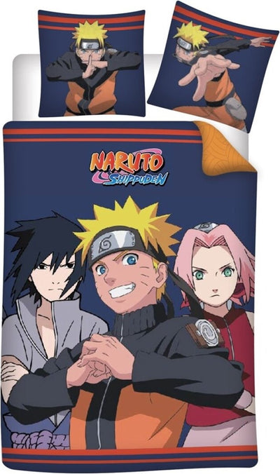 Naruto kinderdekbedovertrek Shippuden - microvezel