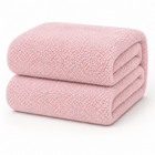 Teddy fleece hoeslaken - roze
