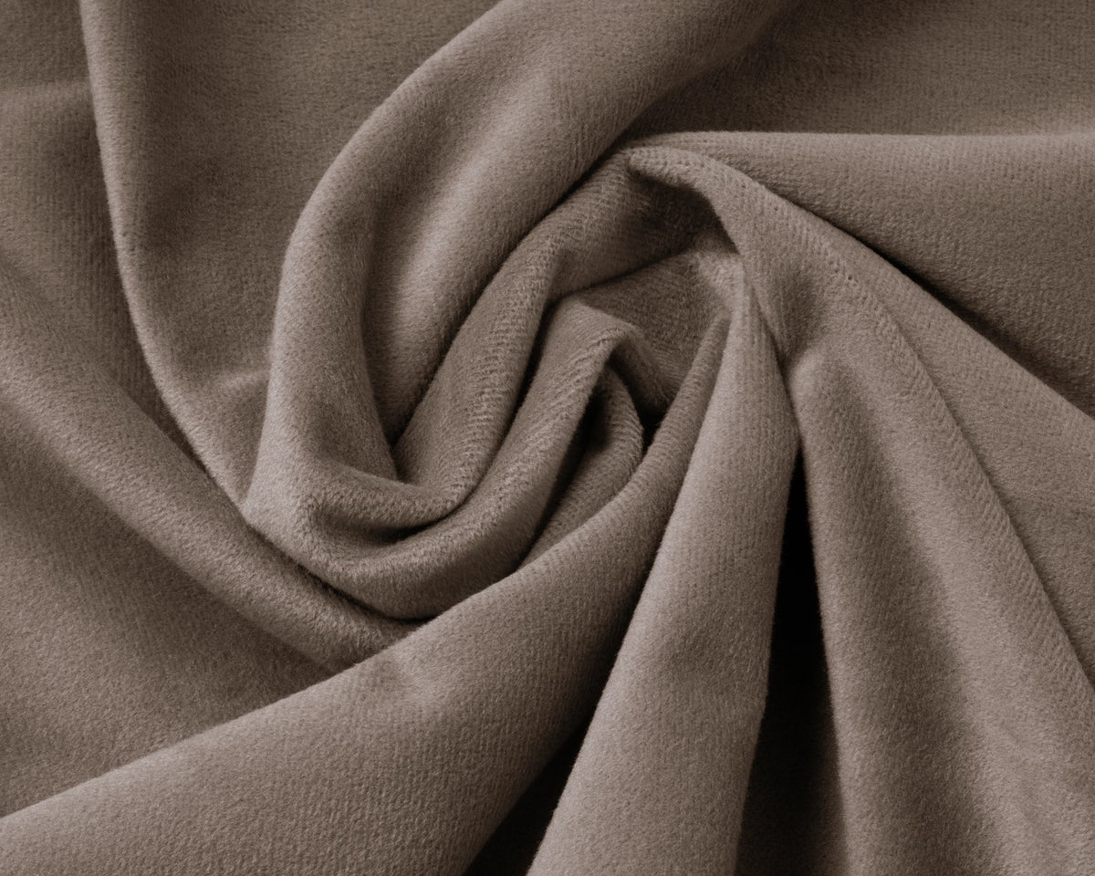 Velvet Hoeslaken - taupe