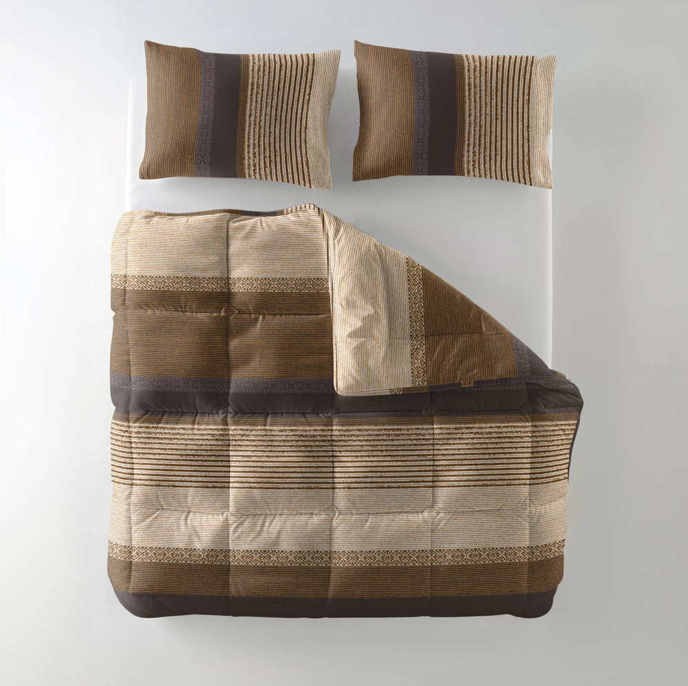 Sleeptime Lazy dekbed zonder overtrek Marina incl. kussensloop - taupe