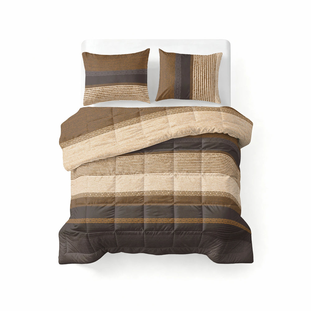 Sleeptime Lazy dekbed zonder overtrek Marina incl. kussensloop - taupe
