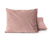 Roze kussenslopen - velvet (Per 2 st)