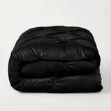 Sleeptime Lazy dekbed zonder overtrek Pintuck - Excl. kussensloop - Zwart