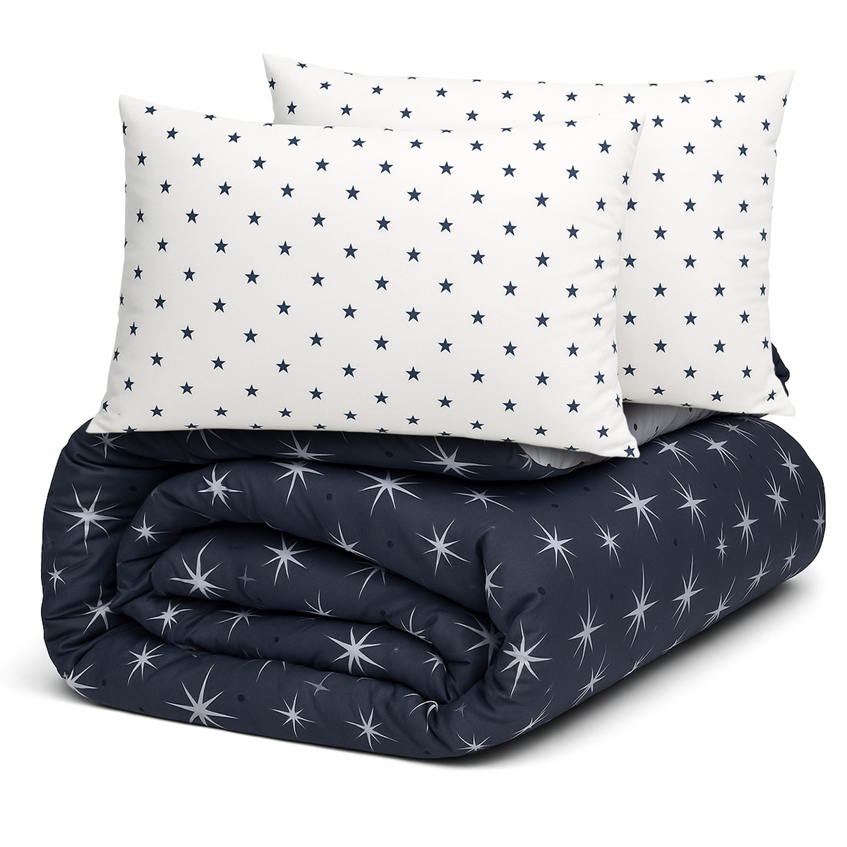 Decoware dekbed zonder overtrek incl. kussensloop Northern Stars - microvezel