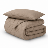Decoware dekbed zonder overtrek incl. kussensloop -  taupe