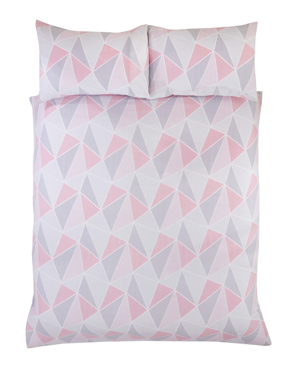 Finest Homeware dekbedovertrek Leo roze - polykatoen