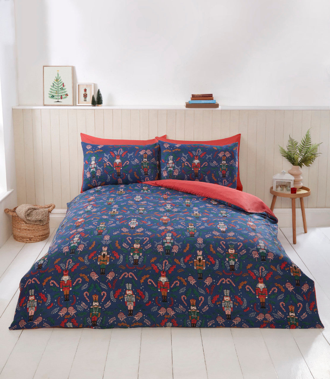 So Soft dekbedovertrek Notenkraker navy - microvezel - 2-persoons