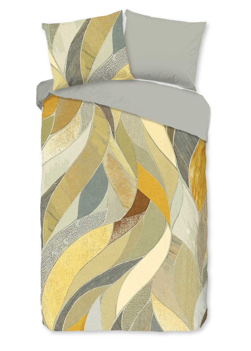 Good morning dekbedovertrek Yellowstone - katoen - lits-jumeaux (240x220 + 2st. 60x70 cm)