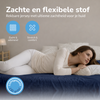 Hoeslaken - jersey - denim blauw