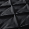 Microvezel Pintuck kussensloop 60x70 cm - Antraciet - Per 2 stuks - materiaal
