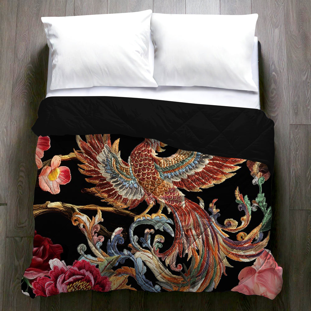 Decoware dekbed zonder overtrek incl. kussensloop - Phoenix Bloom - 2-persoons (200x200 + 2st. 60x70 cm)