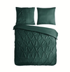 Pure dekbedovertrek Elegance - groen - microvezel - 1-persoons (140x220 + 60x70cm)