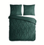 Pure dekbedovertrek Elegance - groen - microvezel - 1-persoons (140x220 + 60x70cm)