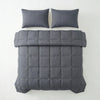 Primaviera Deluxe Lazy Dekbed zonder overtrek excl. kussensloop - Percale Katoen - Antraciet
