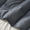 Primaviera Deluxe Lazy Dekbed zonder overtrek excl. kussensloop - Percale Katoen - Antraciet