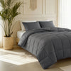 Primaviera Deluxe Lazy Dekbed zonder overtrek excl. kussensloop - Percale Katoen - Antraciet