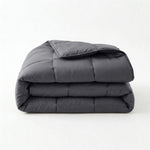 Primaviera Deluxe Lazy Dekbed zonder overtrek excl. kussensloop - Percale Katoen - Antraciet