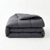 Primaviera Deluxe Lazy Dekbed zonder overtrek excl. kussensloop - Percale Katoen - Antraciet