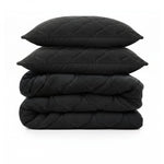 Sleeptime Lazy dekbed zonder overtrek Teddy incl. kussensloop - Zwart - product
