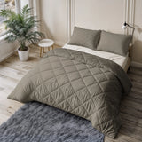 Sleeptime dekbed zonder overtrek incl. kussensloop - Taupe