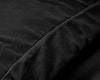 Sleeptime dekbedovertrek - zwart - velvet - 1-persoons (140x220 + 60x70 cm)