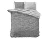 Sleeptime dekbedovertrek Washed Cotton - grijs - flanel