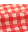 Theedoek Check - Rood