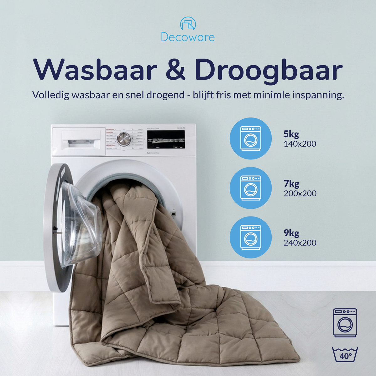 Sleeptime Velvet Lazy dekbed zonder overtrek excl. kussensloop - Antraciet - 240x200 cm