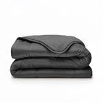 Sleeptime Velvet Lazy dekbed zonder overtrek excl. kussensloop - Antraciet - 240x200 cm