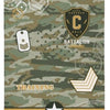 Camouflage strandlaken - katoen - handdoek 70x140 cm