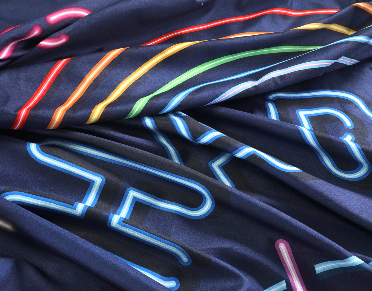 Decoware dekbedovertrek Neon Be Happy - microvezel
