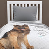 Bedsprei Herdershond - 1-persoons (170x210 cm)