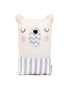 Sierkussen Cutie Bear groot- zalm roze
