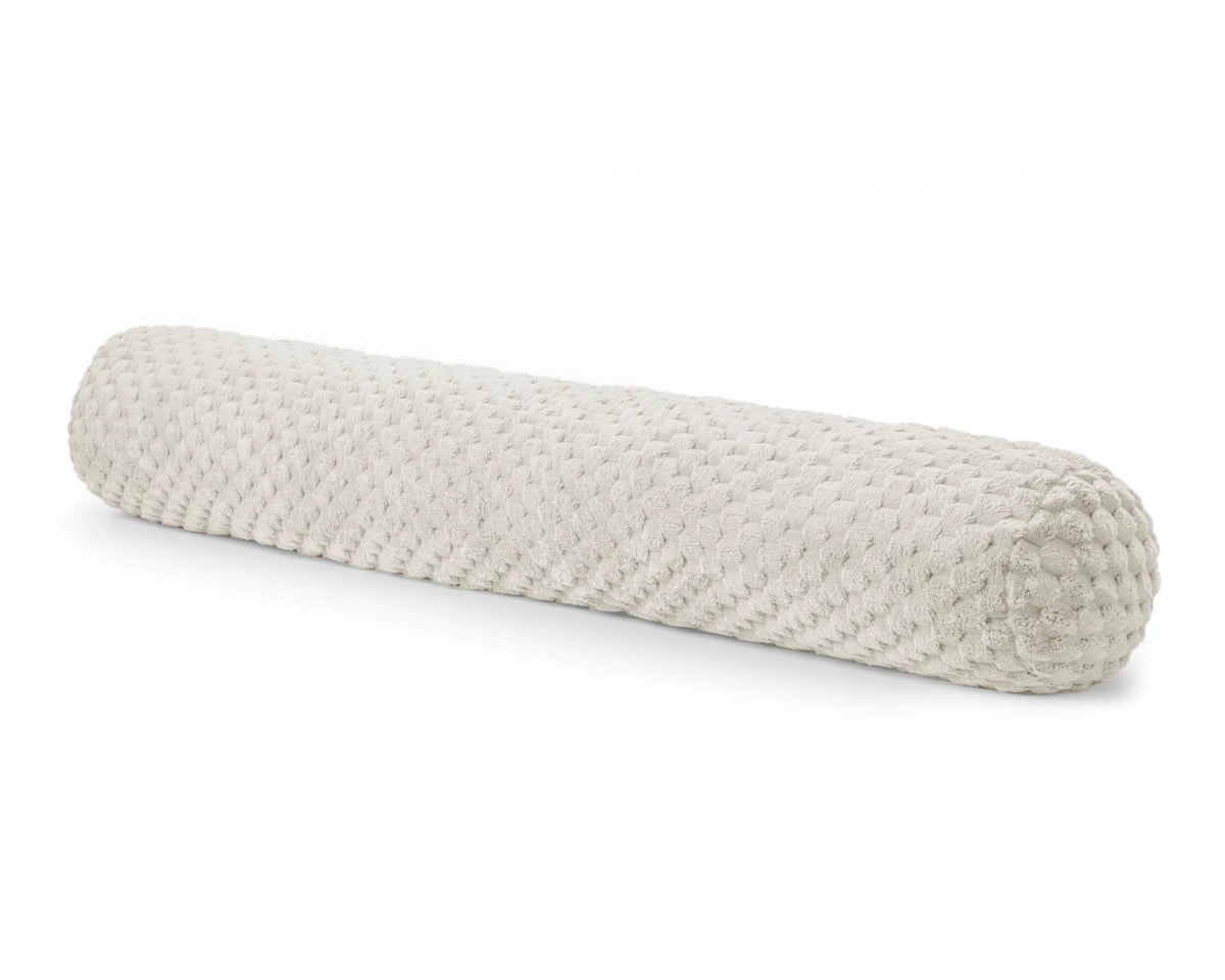 Bodypillow Crème - ergonomisch kussen - 140x20 cm