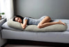 Bodypillow Crème - ergonomisch kussen - 140x20 cm