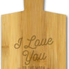 Borrelplankje I love you