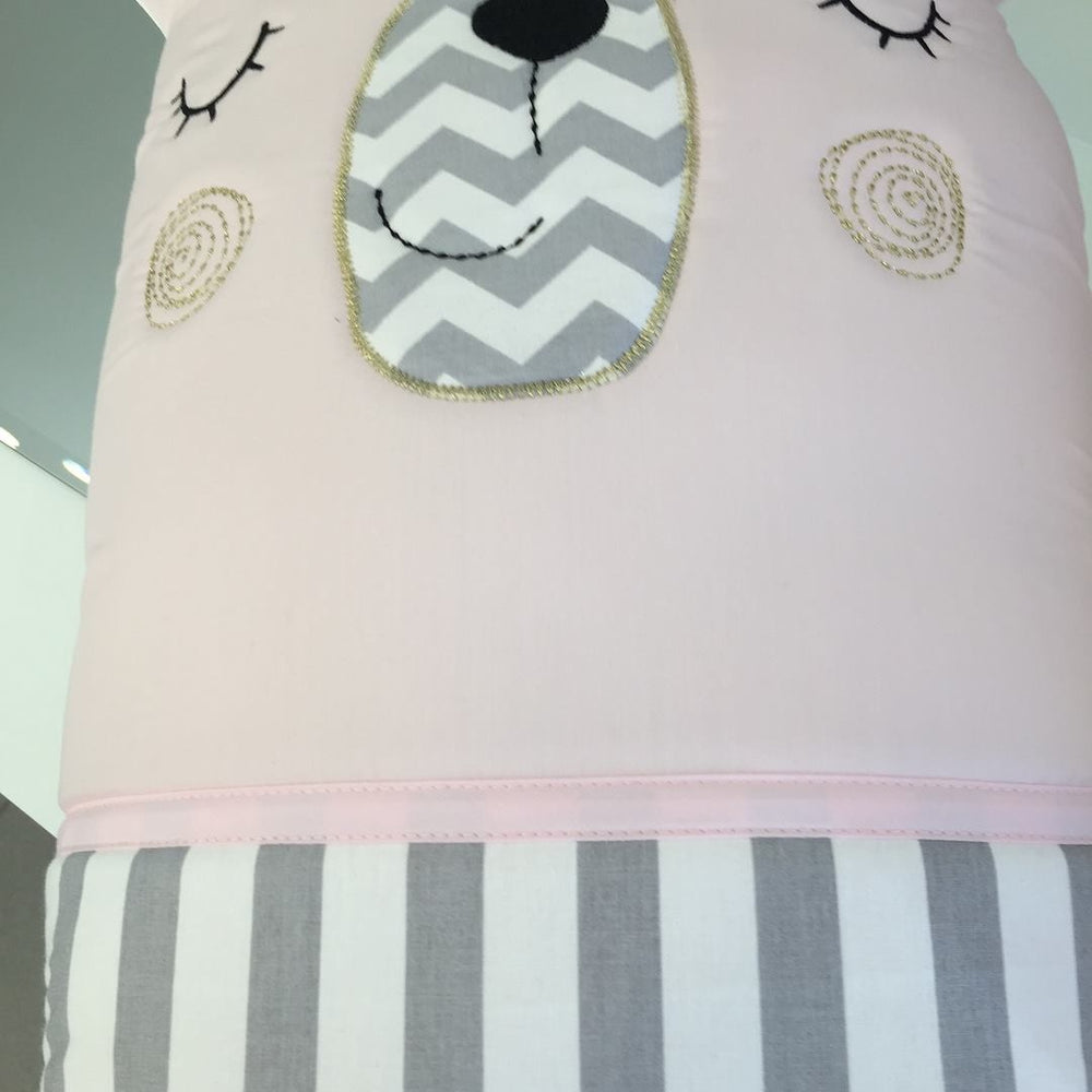 Sierkussen Cutie Bear - roze