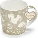 Beker Woodland - Grijs