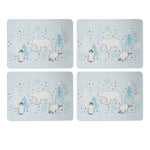 Placemats (Per 4 st) Frosty Winter Morning