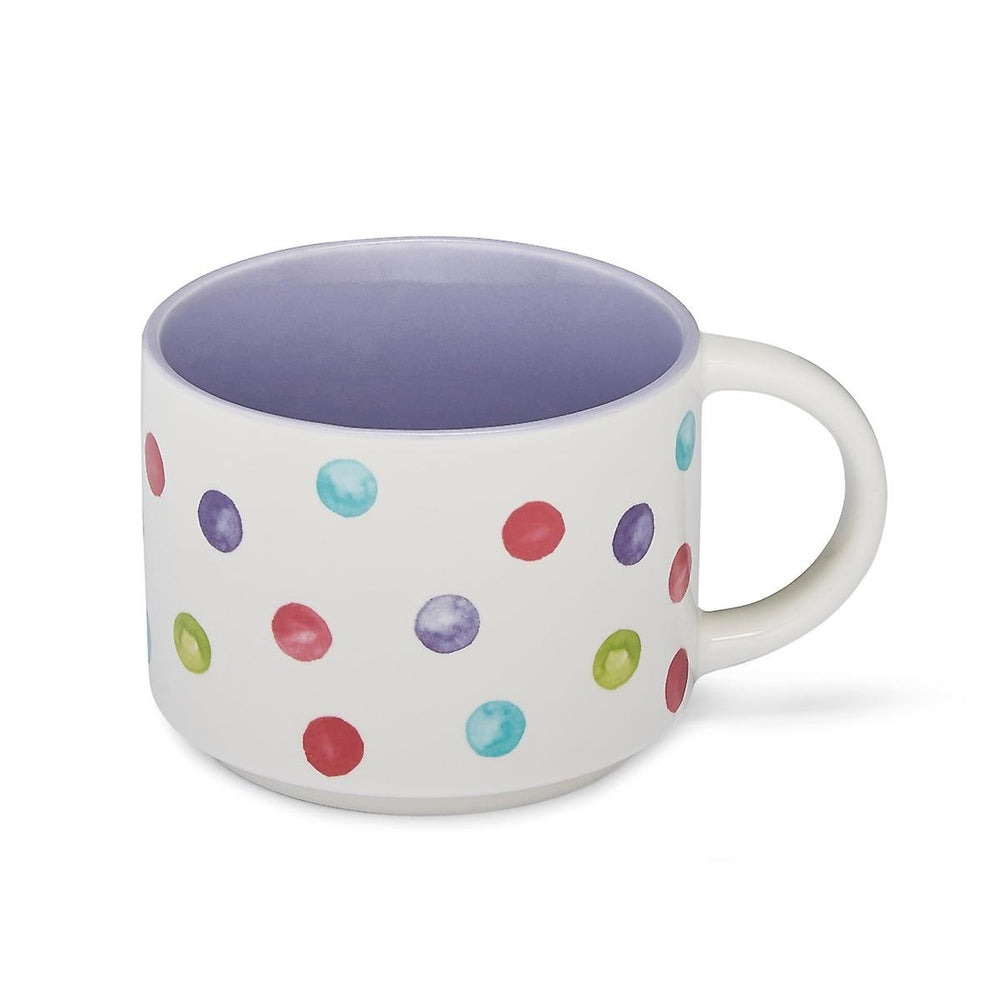 Cooksmart Spotty Dotty -  Mok met paarse binnenkant