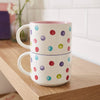 Cooksmart Spotty Dotty -  Mok met paarse binnenkant
